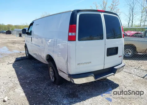 2017 GMC Savana 2500 Work Van из США, поврежденный, VIN 1GTW7AFFXH1909070